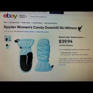 Spyder mittens women’s